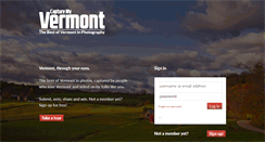 Desktop Screenshot of capturemyvermont.com
